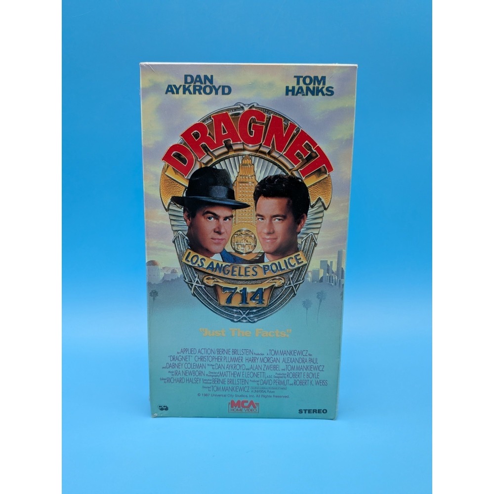 Dragnet 1988 VHS Brand New Sealed - Picture 2 of 9